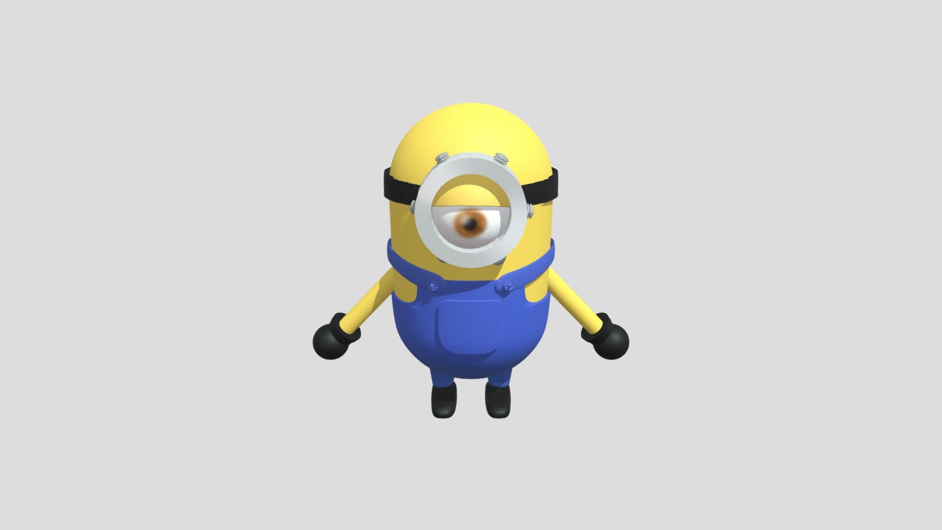 Minion 3d - 3D model by nkkwar [76c38cc] - Sketchfab
