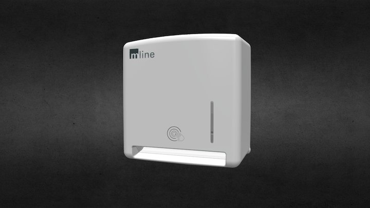 mline² Rollenhandtuchspender 3D Model