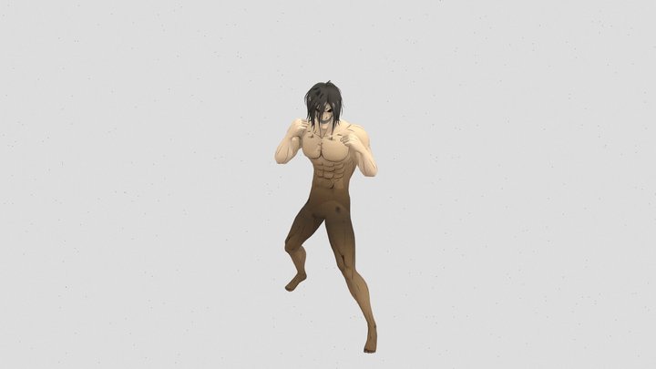 Eren yeager - Attack on titan 3D Model