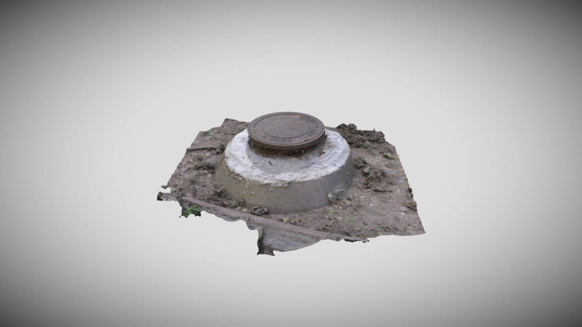 Sewer Manhole Photo Scan