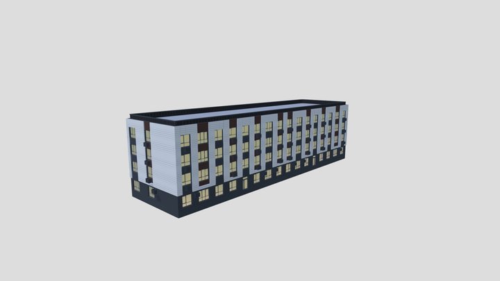 Building_002_LP 3D Model
