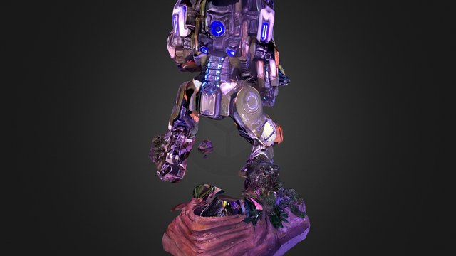 Titanfall 2 Sculpture #E3 (Partial Capture) 3D Model