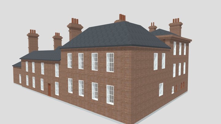 4 Dome Alley, Winchester 1800 3D Model