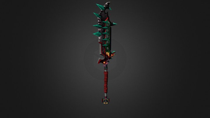 1DAE02_krasemann_Daniel_GameArtWeapon 3D Model