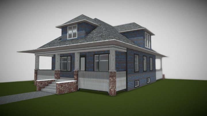 The Albany House 3D Model
