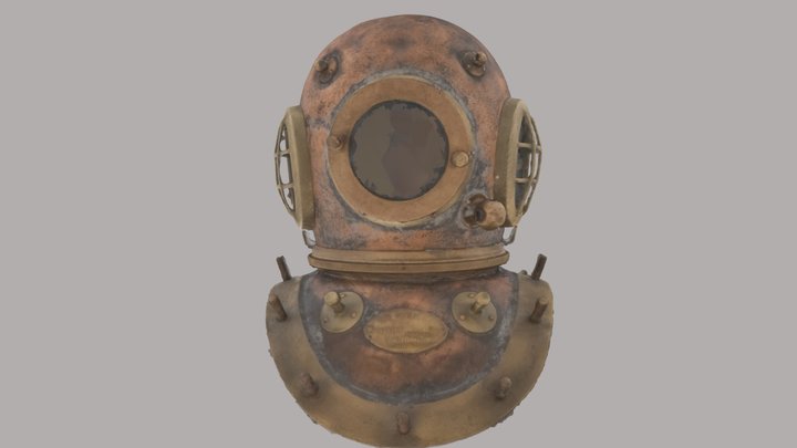 Siebe Gorman & Comany LTD dykkerhjelm 3D Model