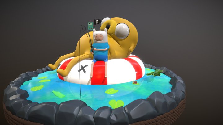 Adventure time 3D Model
