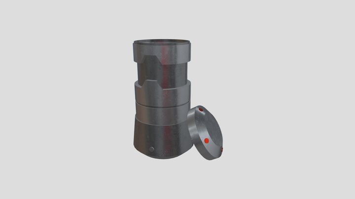 Barrel (Open) 3D Model
