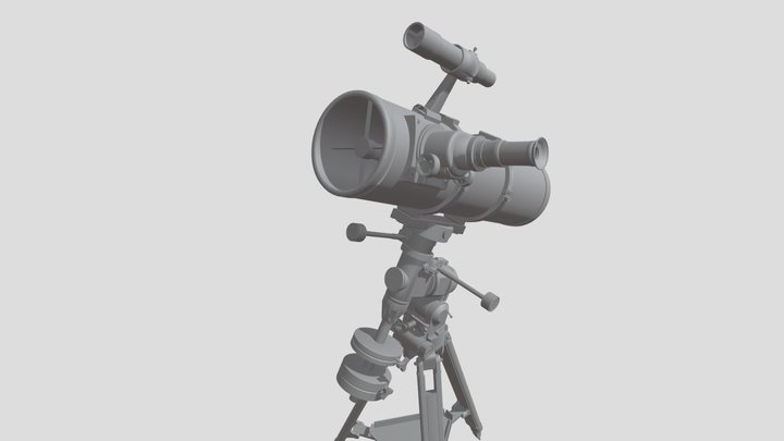 Skywatcher Progress LowPoly 3D Model