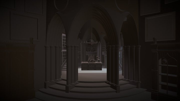 Albus Dumbledore's office 3D Model