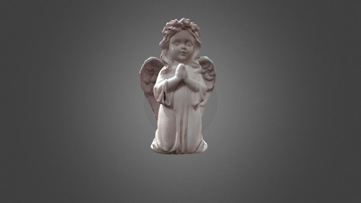 Angel Texture by POP (obj) 3D Model