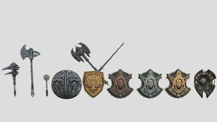 TESB Random Stuff Pack #1 – Free 3D Model STL