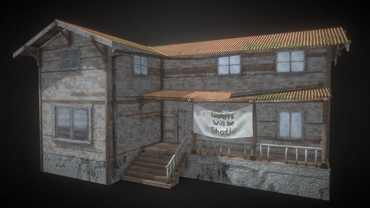 Abandoned house 3D Model