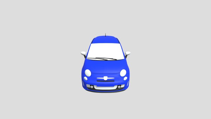 Fiat Abarth 500 ES – Modelo 3D gratuito STL