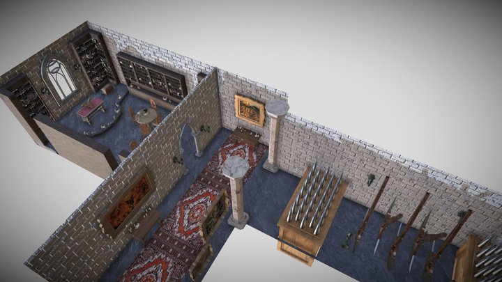 TP3_Dungeon 3D Model