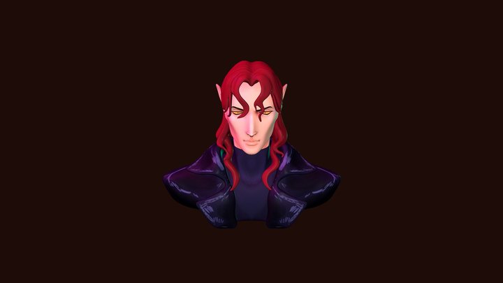 Character Bust Practice 3D Model