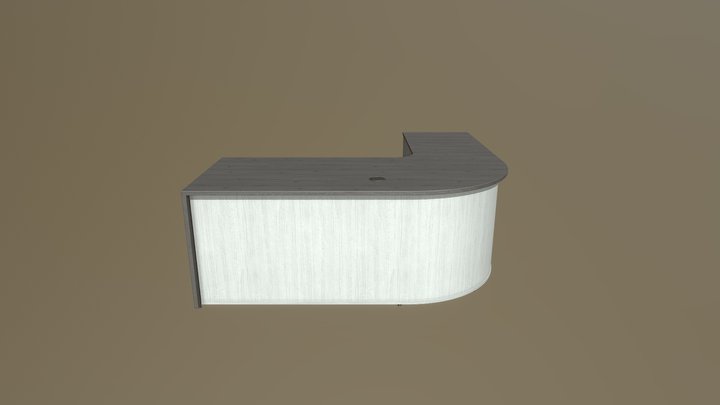 Reception Desk 1 VC 3D Model