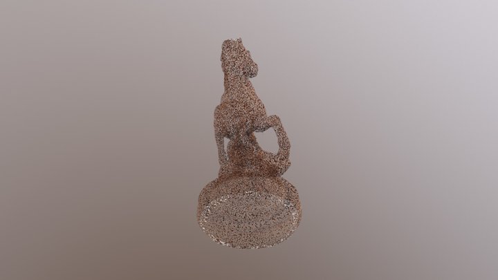 Horsesculpture 3D Model