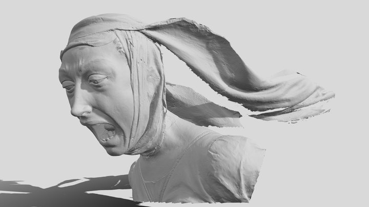 Compianto sul Cristo Morto. María Maddalena 3D Model