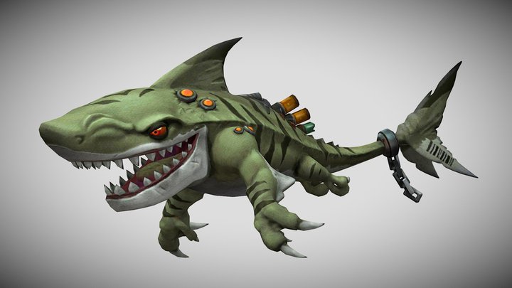 HSW Atomic Shark (ENEMY) – Modello 3D gratuito STL