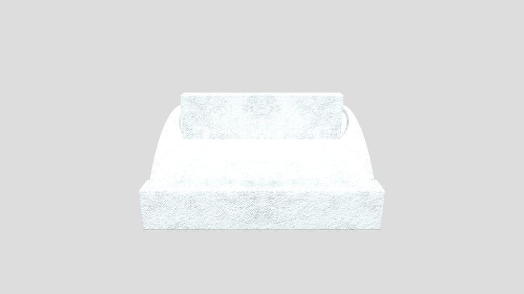 Plaster Romanesque Trim Ornament