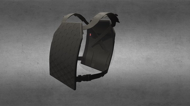 HexGrid plate carrier 3D Model