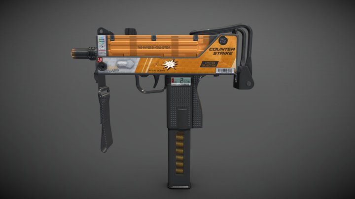 Mac-10 | Real Case 3D Model