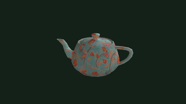 1071448110_吳郁晴_Teapot 3D Model