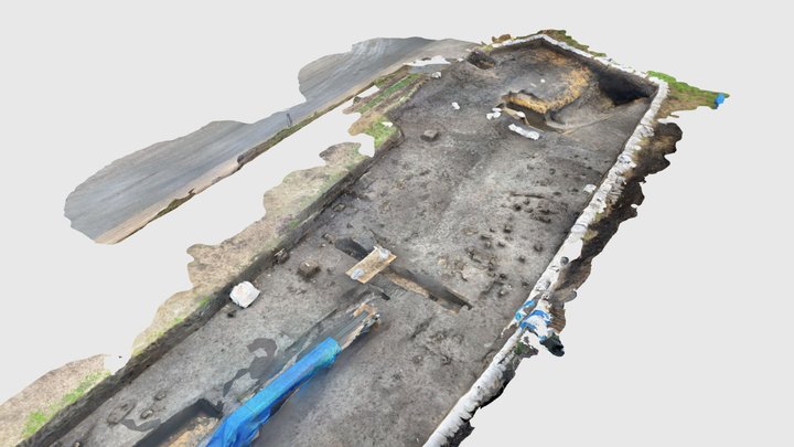 二子塚B遺跡4区 3D Model
