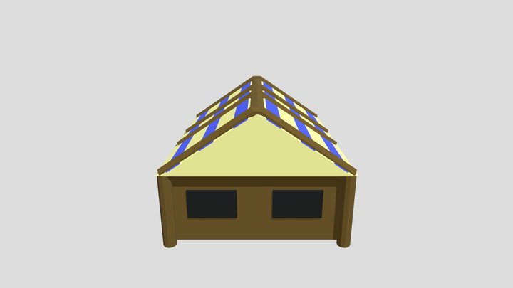 Mud House 3D Model