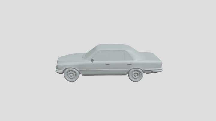 Mercedes-Benz 450SE W116 scale1-75 3D-printing