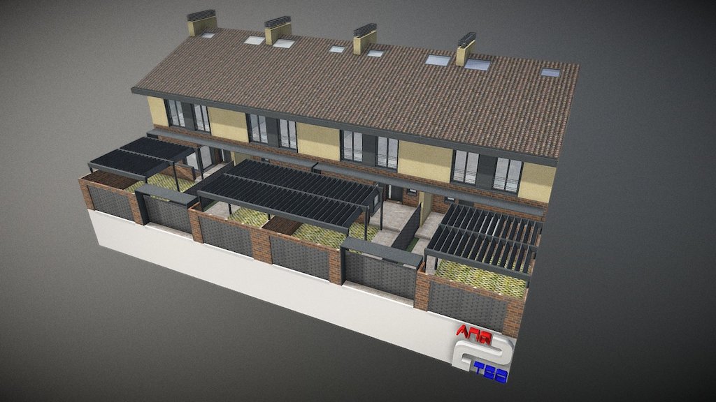 Chalet TORREJON CALZADA V6 3D — Sketchfab embed 3D viewer