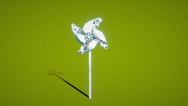 PINWHEEL TOY 3D Model