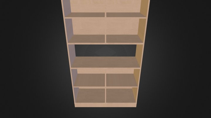 Segtuvų spinta 3D Model