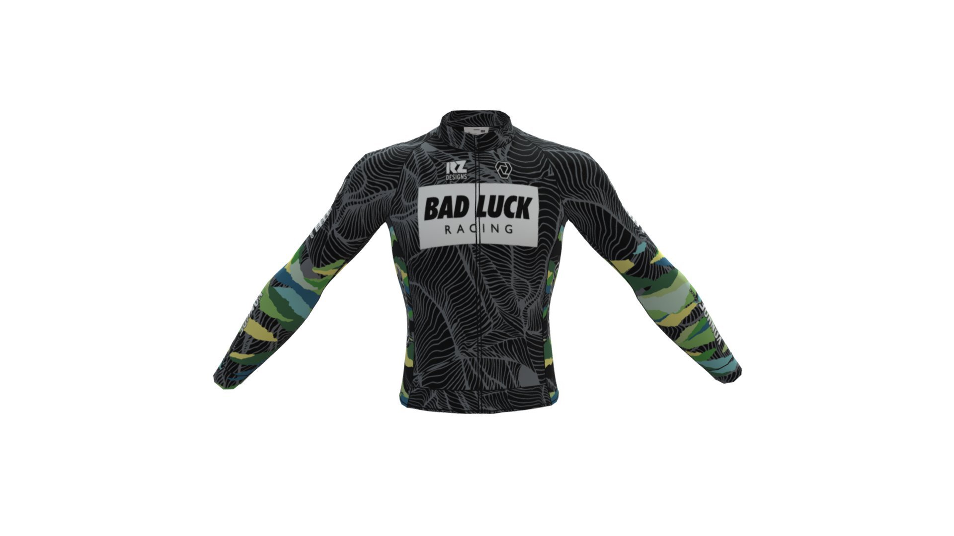 Bak Luck Racing 2018 jersey LS - 3D model by Verge Sport (@m.kusaj ...