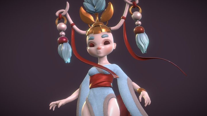 The white queen 3D Model