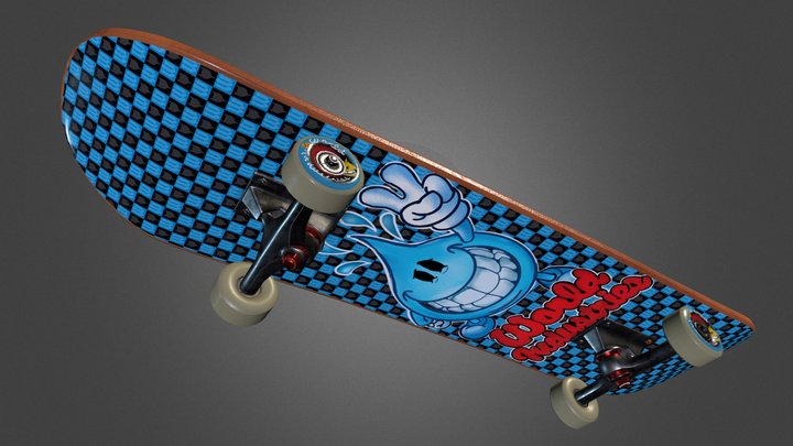 Skateboard [Texturing Challenge] 3D Model