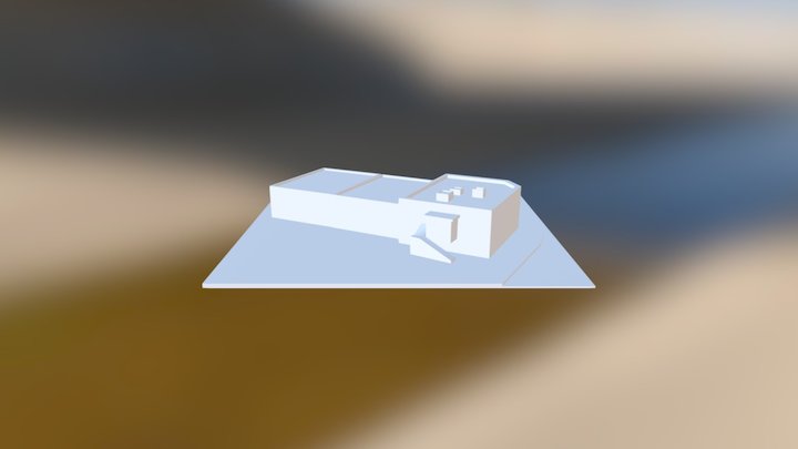 buliding white box 3D Model