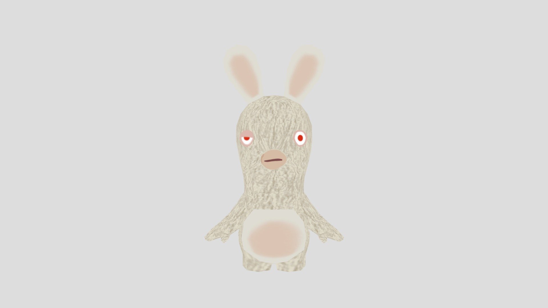 Hairy Rabbid - Download Free 3D model by Baim (@abrisamibrahimovic ...
