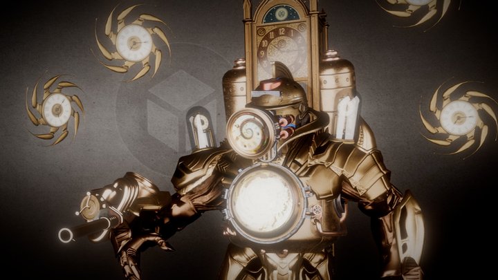 clock titan (Dom Studio) 3D Model