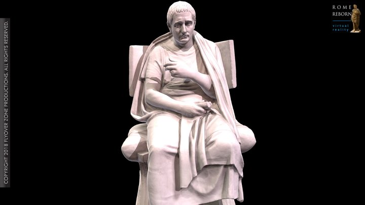 3D rendering of Poseidippos