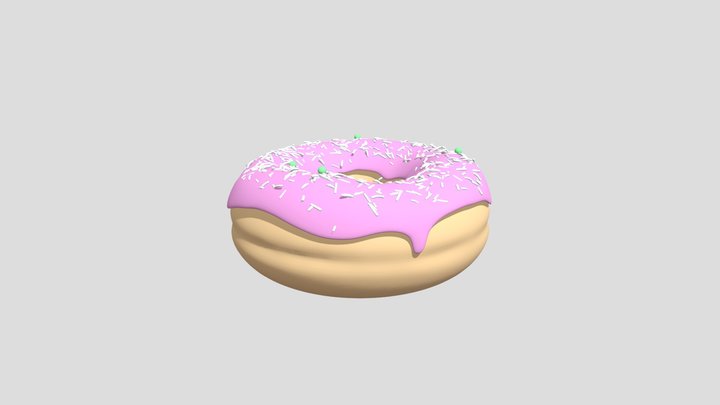 donut 3D Model