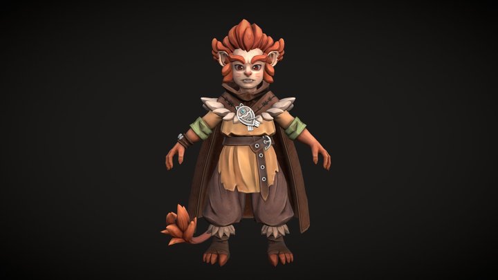 FoxBoy 3D Model