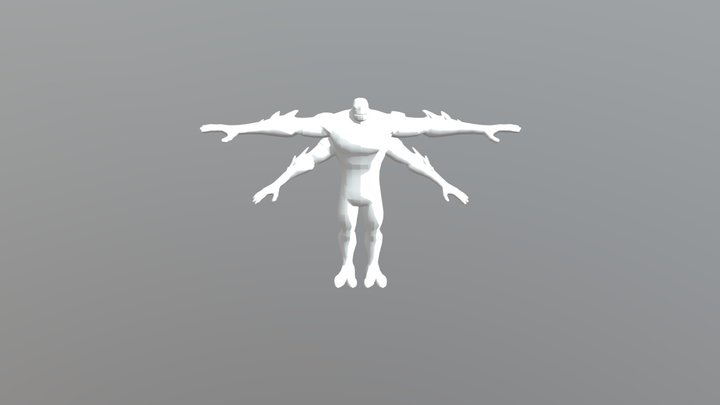 Dying 3D Model