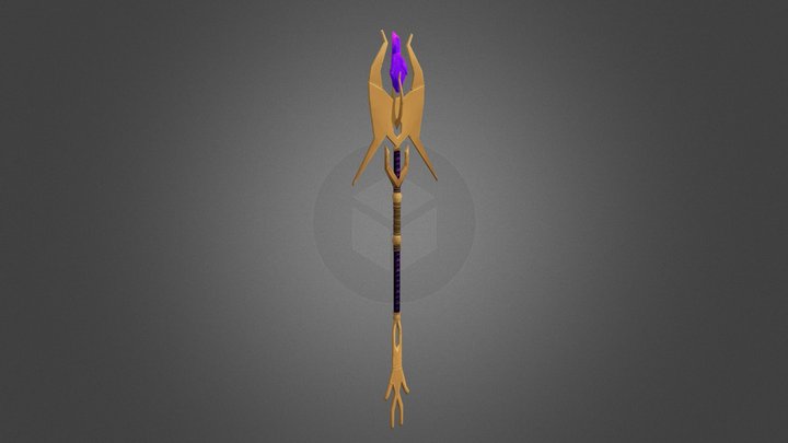 WeaponCraft MageStaff 3D Model