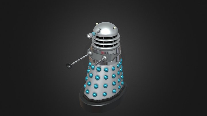 Dalek Saucer Guard 3D Model