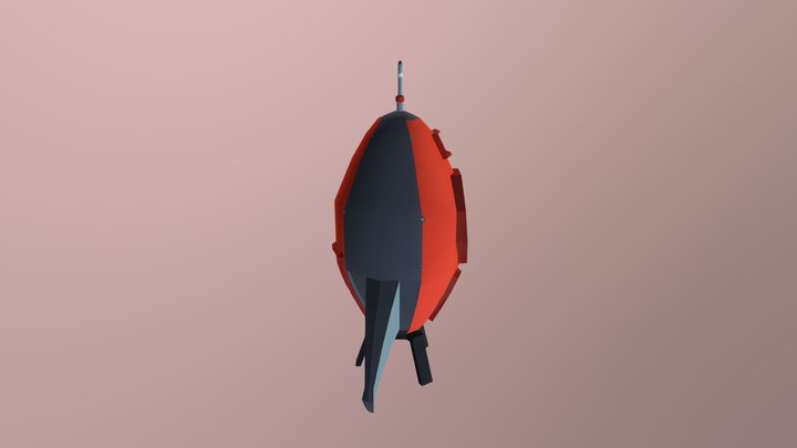 Spaceship - Sktechfab 3D Model