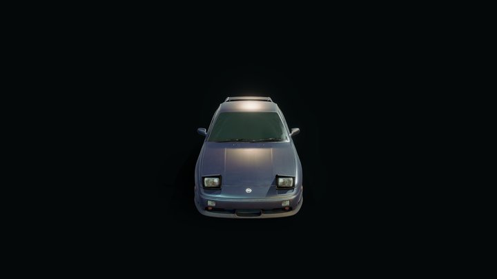 Nissan180SX 3D Model