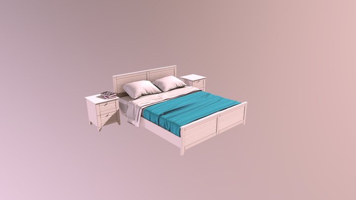 Bed 3D Model