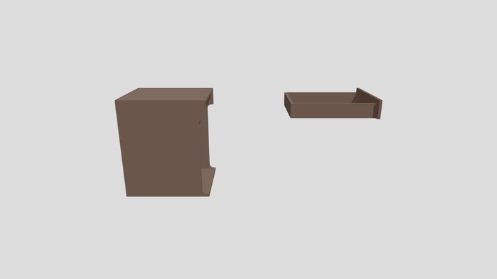 Table Cab2 3D Model